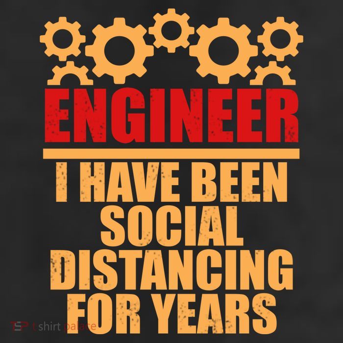 Engineer I Have Been Social Distancing For Years Cool Comfort Performance Bucket Hat