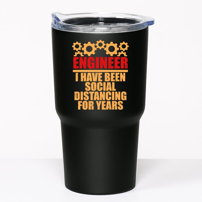 Engineer I Have Been Social Distancing For Years Tumbler