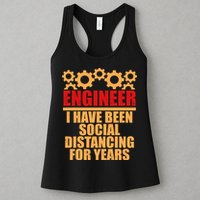 Engineer I Have Been Social Distancing For Years Womens Tank Top