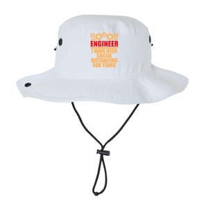 Engineer I Have Been Social Distancing For Years Legacy Cool Fit Booney Bucket Hat