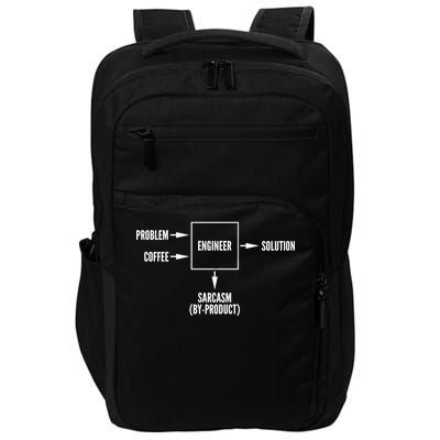 Engineer Sarcasm Diagram Impact Tech Backpack