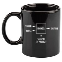 Engineer Sarcasm Diagram 11oz C Handle Ceramic Mug