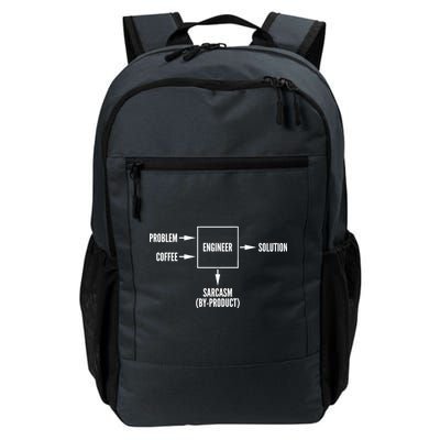 Engineer Sarcasm Diagram Daily Commute Backpack