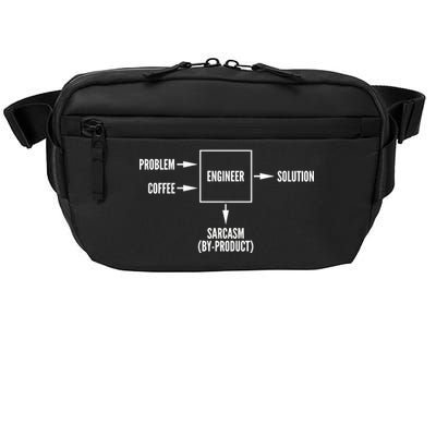 Engineer Sarcasm Diagram Crossbody Pack