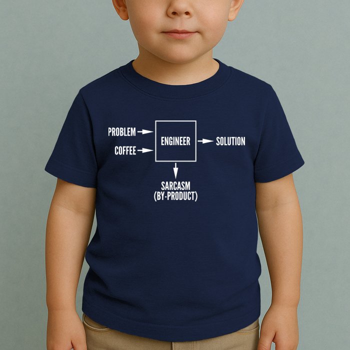 Engineer Sarcasm Diagram Toddler T-Shirt