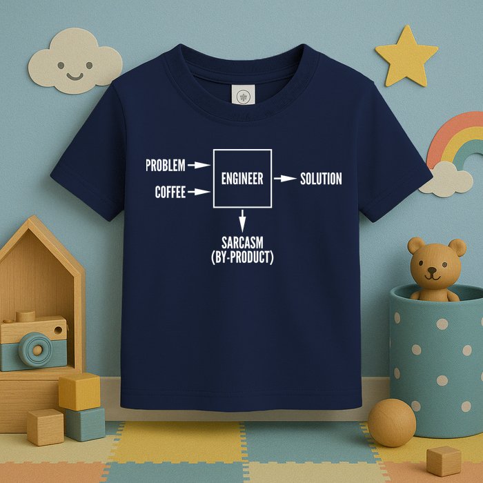 Engineer Sarcasm Diagram Toddler T-Shirt
