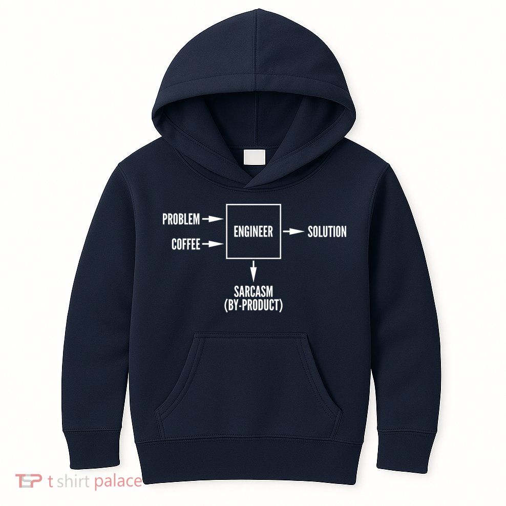 Engineer Sarcasm Diagram Kids Hoodie
