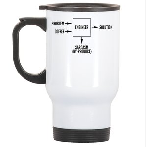 Engineer Sarcasm Diagram Stainless Steel Travel Mug