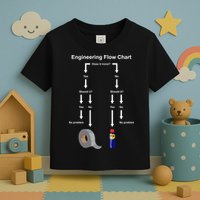 Engineering Flow Chart Toddler T-Shirt