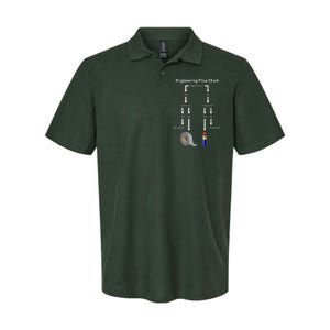 Engineering Flow Chart Softstyle Adult Sport Polo