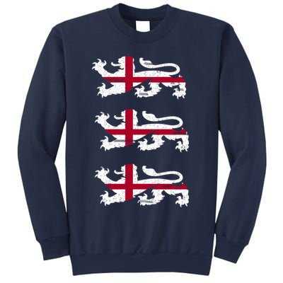 England Euro 21 English Lions Soccer Fan Flag Sweatshirt