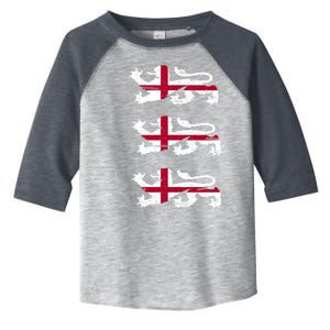 England Euro 21 English Lions Soccer Fan Flag Toddler Fine Jersey T-Shirt