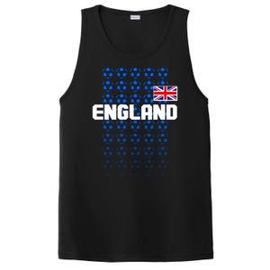 England Flag Soccer Ball Futbol Pattern PosiCharge Competitor Tank