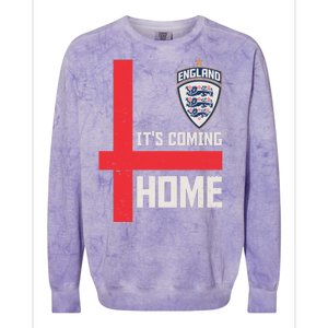 England It's Coming Home Soccer Jersey Futbol Colorblast Crewneck Sweatshirt