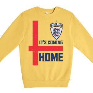 England It's Coming Home Soccer Jersey Futbol Premium Crewneck Sweatshirt