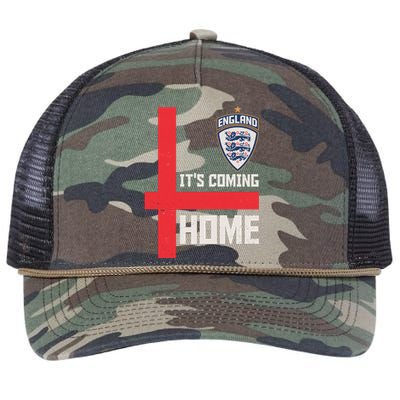 England It's Coming Home Soccer Jersey Futbol Retro Rope Trucker Hat Cap