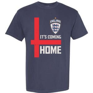 England It's Coming Home Soccer Jersey Futbol Garment-Dyed Heavyweight T-Shirt