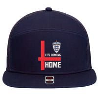 England It's Coming Home Soccer Jersey Futbol 7 Panel Mesh Trucker Snapback Hat