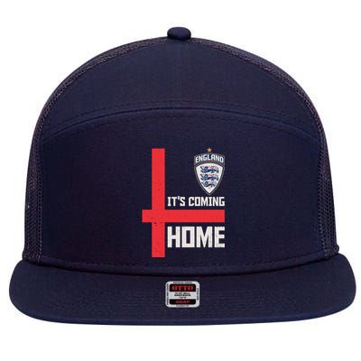 England It's Coming Home Soccer Jersey Futbol 7 Panel Mesh Trucker Snapback Hat