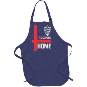 England It's Coming Home Soccer Jersey Futbol Full-Length Apron With Pockets