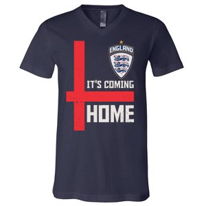 England It's Coming Home Soccer Jersey Futbol V-Neck T-Shirt