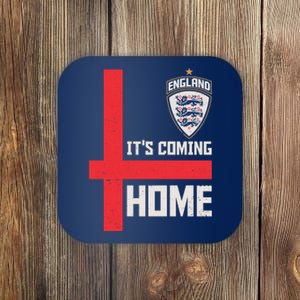 England It's Coming Home Soccer Jersey Futbol Coaster