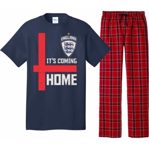 England It's Coming Home Soccer Jersey Futbol Pajama Set