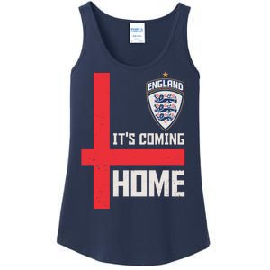 England It's Coming Home Soccer Jersey Futbol Ladies Essential Tank