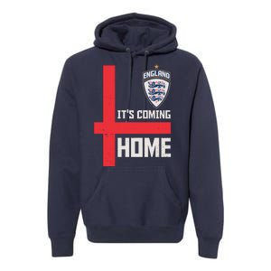 England It's Coming Home Soccer Jersey Futbol Premium Hoodie