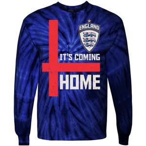 England It's Coming Home Soccer Jersey Futbol Tie-Dye Long Sleeve Shirt