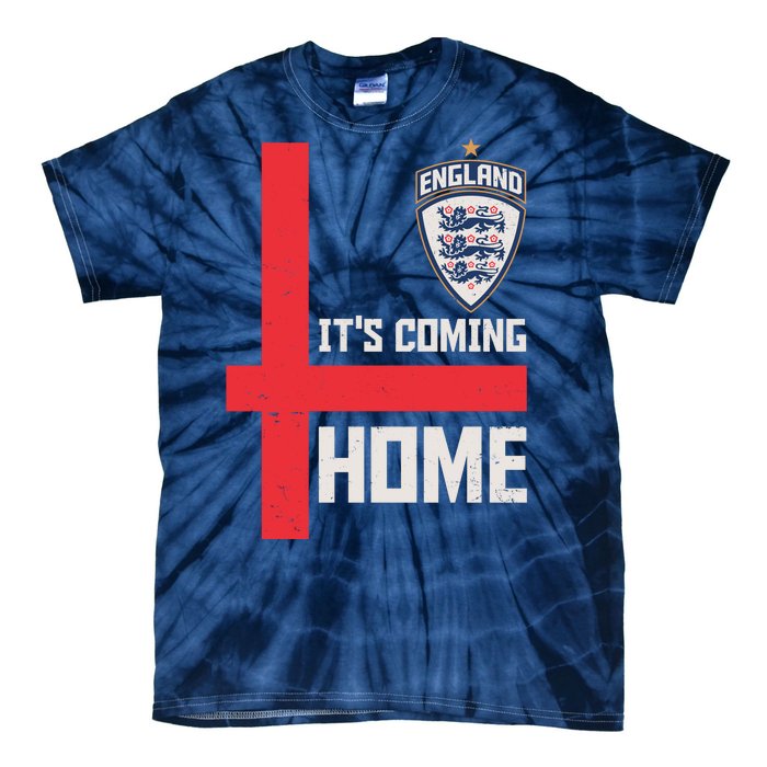 England It's Coming Home Soccer Jersey Futbol Tie-Dye T-Shirt