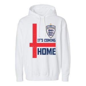 England It's Coming Home Soccer Jersey Futbol Garment-Dyed Fleece Hoodie