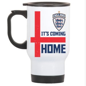 England It's Coming Home Soccer Jersey Futbol Stainless Steel Travel Mug