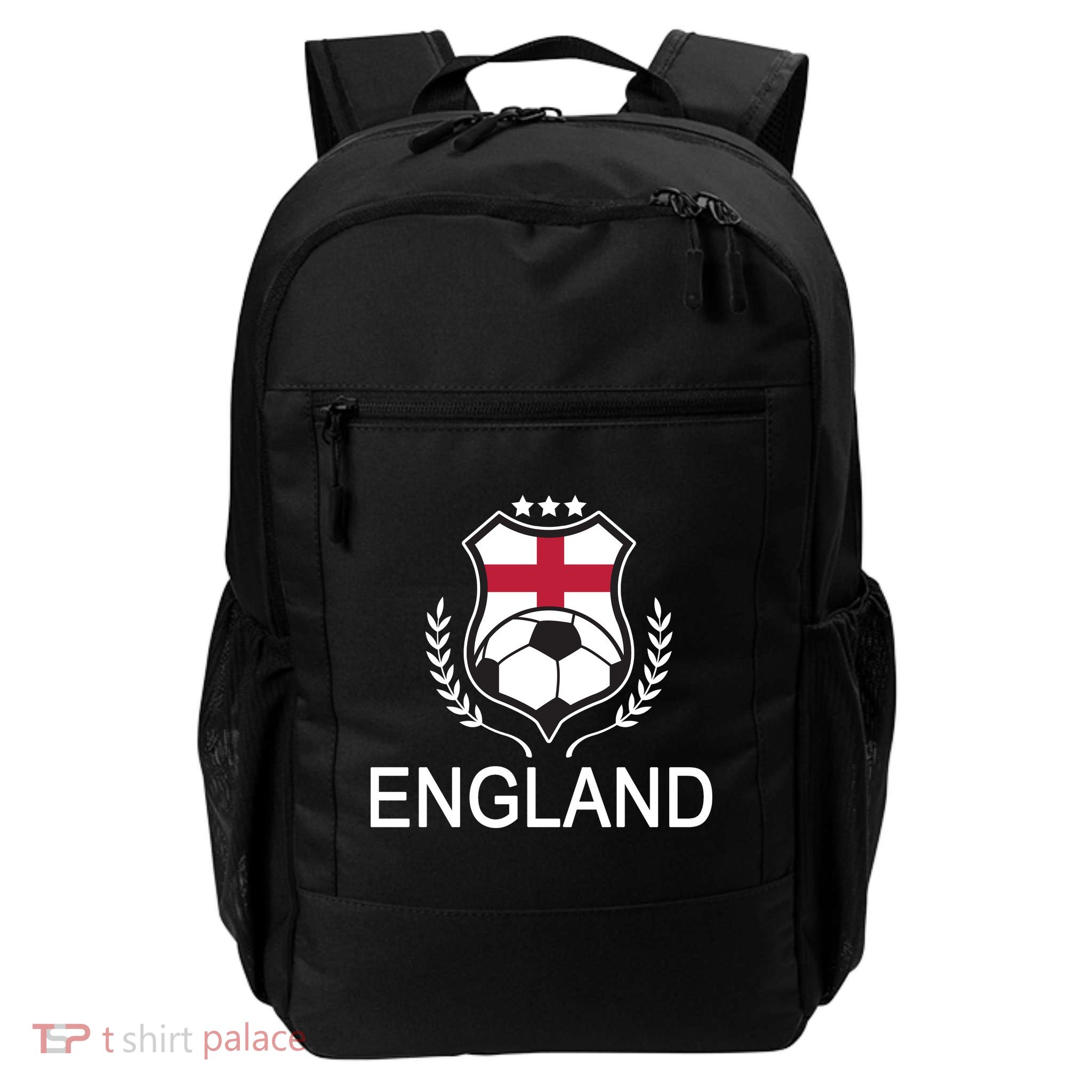 England Soccer English Flag Daily Commute Backpack