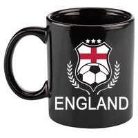 England Soccer English Flag 11oz C Handle Ceramic Mug