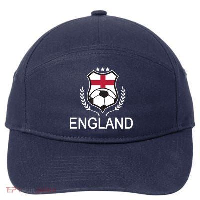 England Soccer English Flag 7-Panel Snapback Hat