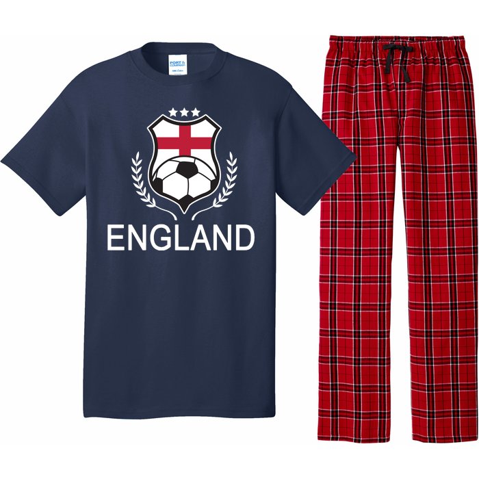 England Soccer English Flag Pajama Set