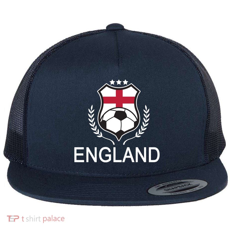 England Soccer English Flag Flatbill Hat