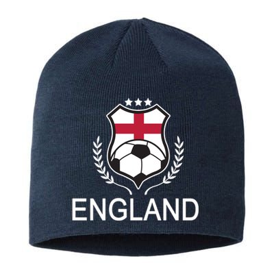 England Soccer English Flag Sustainable Beanie