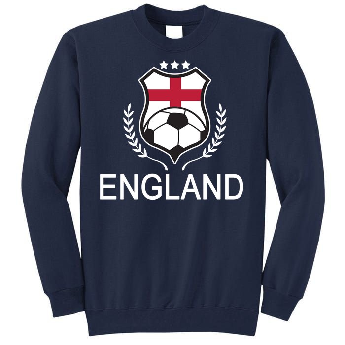 England Soccer English Flag Tall Sweatshirt