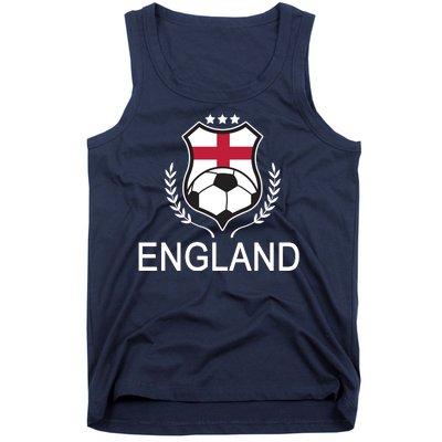 England Soccer English Flag Tank Top