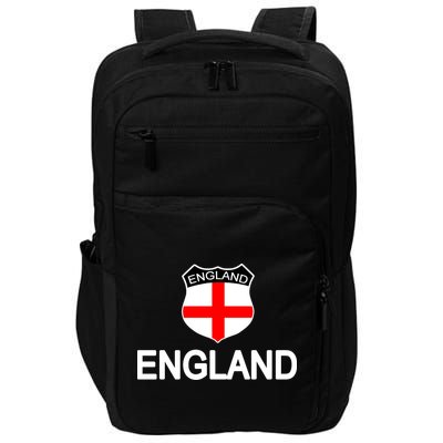 England Soccer Fan English Crest Flag Impact Tech Backpack