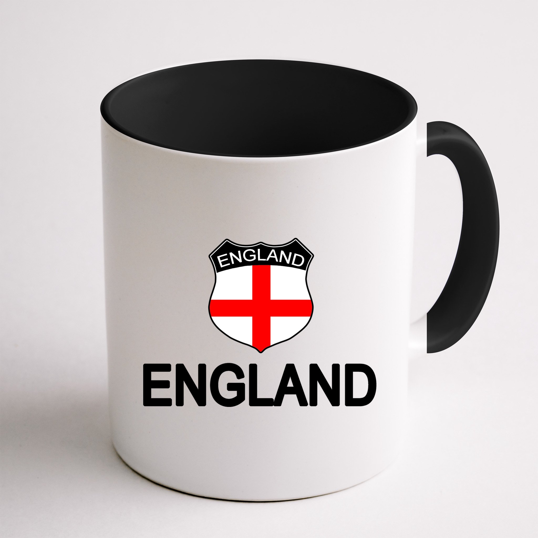 England Soccer Fan English Crest Flag Mug