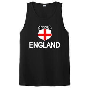 England Soccer Fan English Crest Flag PosiCharge Competitor Tank