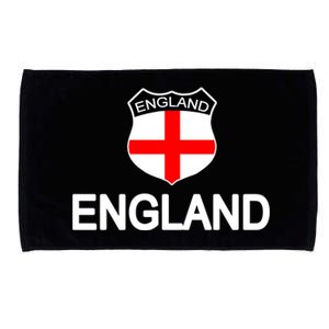 England Soccer Fan English Crest Flag Microfiber Hand Towel