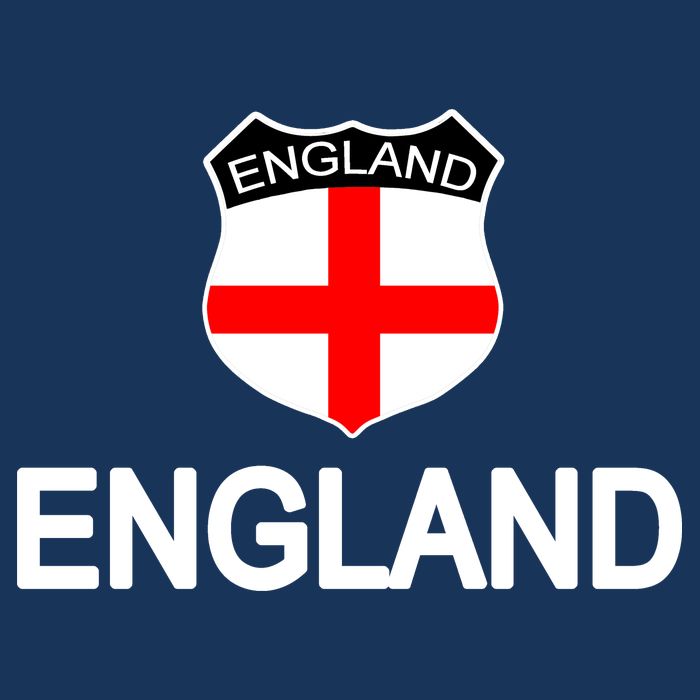 England Soccer Fan English Crest Flag T-Shirt
