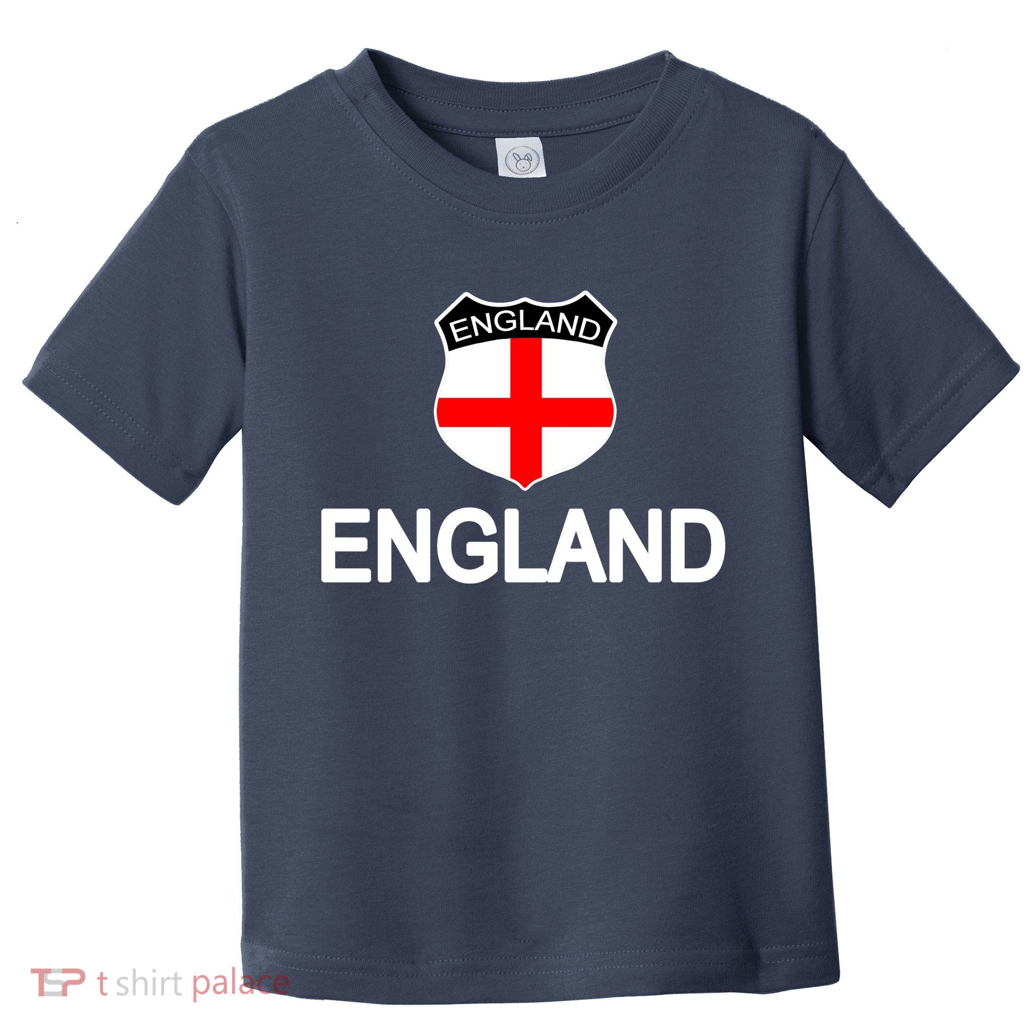 England Soccer Fan English Crest Flag Toddler T-Shirt
