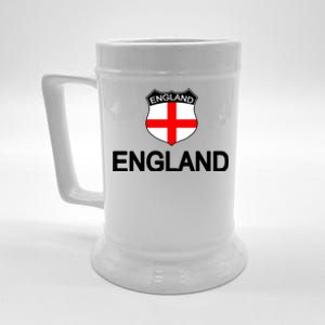 England Soccer Fan English Crest Flag Beer Stein