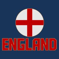 England Soccer Football Red and White Cross Flag logo Performance Shirt