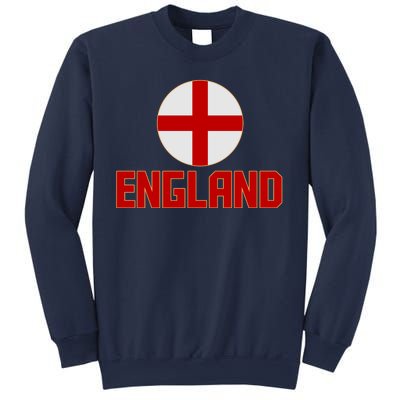 England Soccer Football Red and White Cross Flag logo Sweatshirt